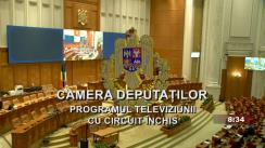 Ședința în plen a Camerei Deputaților României din 18 octombrie 2023