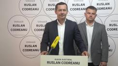 Conferință de presă cu tema „Intimidarea Candidatului Eugeniu Cebotari și echipei Blocului Electoral Ruslan Codreanu din or. Vadul lui Vodă”