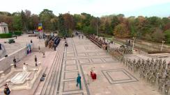 Ceremonia militară organizată cu prilejul Zilei Armatei României