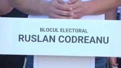 Conferință de presă cu tema „Pe 5 Noiembrie ieșim la Vot! Îndemnul Echipei Blocului Electoral Ruslan Codreanu”