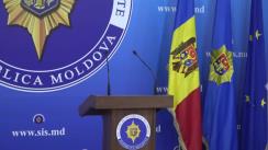 Briefing de presă susținut de către directorul Serviciului de Informații și Securitate, Alexandru Musteața, privind asigurarea securității informaționale în contextul atacurilor hibride la adresa Republicii Moldova
