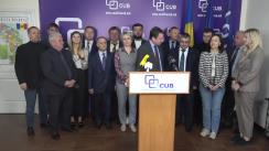 Conferință de presă organizată de Partidul Politic „Coaliția pentru Unitate și Bunăstare”