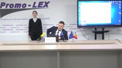 Conferință de presă susținută de Misiunea Promo-LEX de Observare a Alegerilor Locale Generale privind constatările și concluziile monitorizării zilei alegerilor