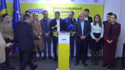 Briefing de presă susținut de Președintele Partidului Acțiune și Solidaritate, Igor Grosu