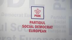 Conferință de presă organizată de conducerea Partidului Social Democrat European privind totalurile alegerilor locale generale