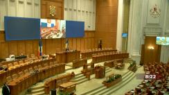 Ședința în plen a Camerei Deputaților României din 8 noiembrie 2023