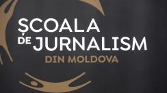 Ședința Clubului de Presă al Școlii de Jurnalism din Moldova cu participarea ministrului Muncii și Protecției Sociale, Alexei Buzu