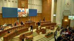 Ședința comună a Camerei Deputaților și Senatului din 28 noiembrie 2023