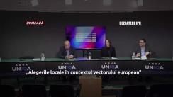 Dezbaterea publică organizată de Agenția de presă IPN la tema „Alegerile locale în contextul vectorului european”