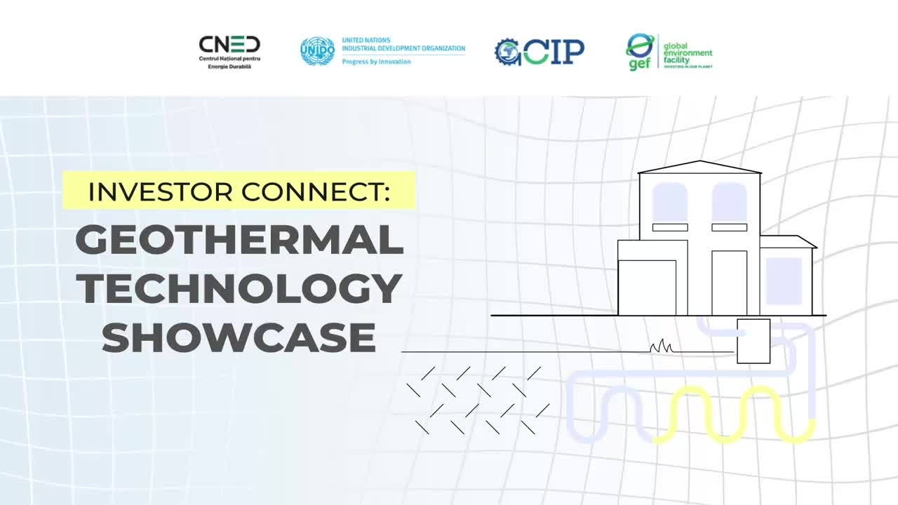 Evenimentul „Investor Connect 2023: Geothermal Technology Showcase”