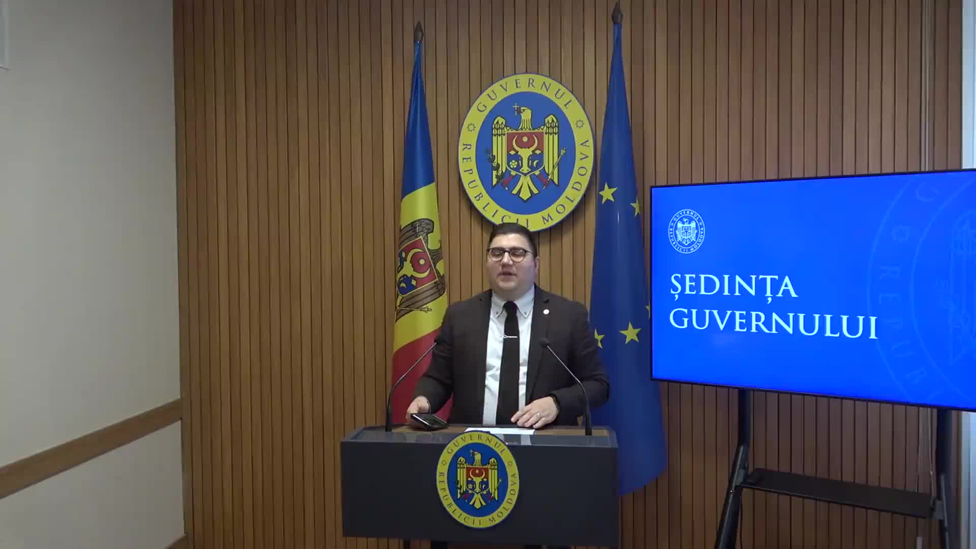 Conferință de presă după ședința Guvernului Republicii Moldova din 6 decembrie 2023