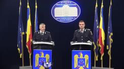 Conferință de presă, susținută de conducerea Inspectoratului General al Poliției Române și a Direcției Rutiere, pe tema siguranței rutiere