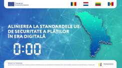 Conferința „Alinierea la standardele UE de securitate a plăților în era digitală” organizată de Banca Națională a Moldovei