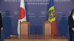 Semnarea Acordului de grant dintre Guvernul Republicii Moldova și Guvernul Japoniei privind realizarea proiectului „Asigurarea fermierilor cu fertilizanți”