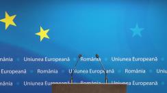 Declarații de presă susținute de Președintele României, Klaus Iohannis, în marja participării la Consiliul European