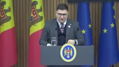 Conferință de presă după ședința Guvernului Republicii Moldova din 21 decembrie 2023