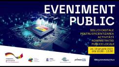 Evenimentul public „Soluții digitale pentru eficientizarea activității administrației publice locale” organizat de Institutul pentru Politici și Reforme Europene, în cooperare cu GIZ Moldova și Agenția de Guvernare Electronică