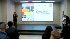 Prezentarea programului „Erasmus pentru Tinerii Antreprenori”