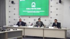 Conferință de presă susținută de ministrul Mediului, Apelor și Pădurilor, Mircea Fechet
