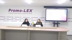Conferință de presă organizată de Asociația Promo-LEX cu tema „Monitorizarea civică a activității Parlamentului, sesiunea de toamnă 2023”