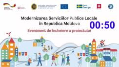 Evenimentul de încheiere a proiectului GIZ „Modernizarea Serviciilor Publice Locale”