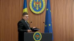 Conferință de presă după ședința Guvernului Republicii Moldova din 31 ianuarie 2024