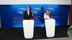 Declarație de presă susținută de Președintele României, Klaus Iohannis, și Președintele Parlamentului European, Roberta Metsola