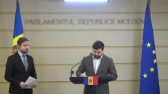 Briefing de presă al deputatului din Fracțiunea „Partidul Acțiune și Solidaritate”, Victor Spînu