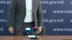 Briefing de presă susținut de ministrul agriculturii și industriei alimentare, Vladimir Bolea