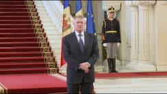 Primirea Președintelui Republicii Moldova, Maia Sandu, de către Președintele României, Klaus Iohannis la Palatul Cotroceni