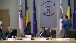 Ședința extraordinară a Consiliului General al Municipiului București din 11 martie 2024