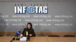 Briefing de presă susținut de către Bașcana Găgăuziei, Evghenia Guțul, cu tema „Rezultatele vizitei oficiale în Federația Rusă”