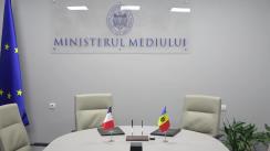Evenimentul dedicat Semnării Memorandumului de înțelegere tripartit între Ministerul Mediului din Republica Moldova, Societatea silvică a fondului de depozit și consignație și Agenția Franceză de Dezvoltare