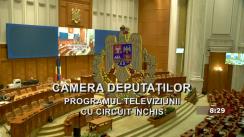 Ședința în plen a Camerei Deputaților României din 19 martie 2024