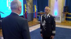 Ceremonia prilejuită de aniversarea a 202 ani de la înființarea Poliției Române