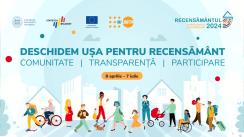 Evenimentul de lansare a Recensământului Populației și Locuințelor 2024 „Deschidem ușa pentru Recensământ: Comunitate, Transparență, Participare”
