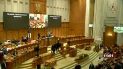 Ședința comună a Senatului și Camerei Deputaților României din 22 aprilie 2024