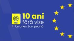 Conferința de presă cu genericul „10 ani de călătorii fără vize în Uniunea Europeană”