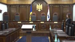 Ședința Curții Constituționale  de examinare a sesizării nr. 92e/2024 privind validarea unui mandat de deputat în Parlamentul Republicii Moldova