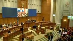 Ședința comună a Senatului și Camerei Deputaților României din 23 aprilie 2024