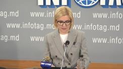 Conferință de presă susținută de fondatoarea „Platformei Moldova”, Irina Vlah, cu tema „Adresare către cetățeni ca urmare a campaniei „Vocea Poporului”