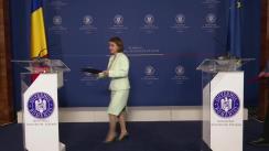 Conferință de presă susținută de ministrul Afacerilor Externe, Luminița Odobescu și președintele Autorității Electorale Permanente, Toni Greblă