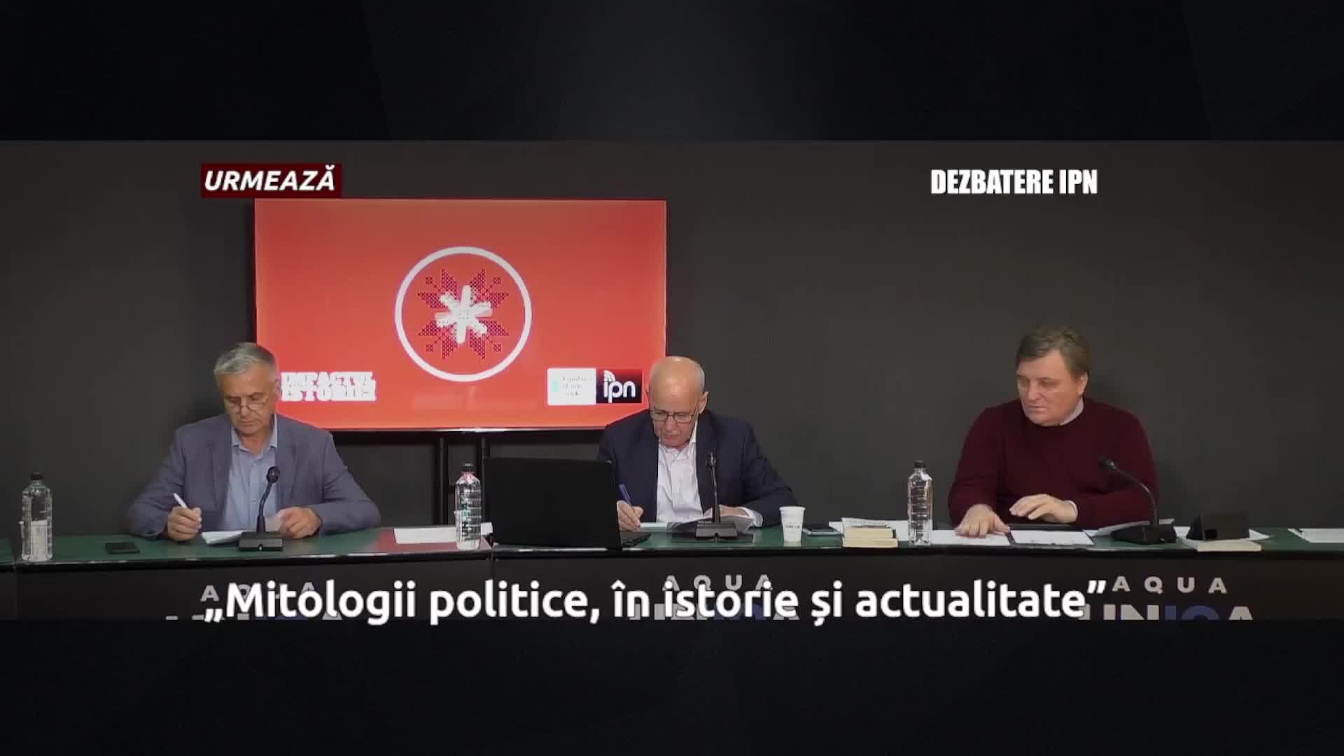 Dezbaterea publică organizată de Agenția de presă IPN la tema „Mitologii politice, în istorie și actualitate”