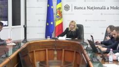 Guvernatoarea Băncii Naționale a Moldovei, Anca Dragu, prezintă decizia de politică monetară