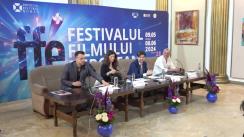 Conferință de presă organizată de Institutul Cultural Român de lansare a Festivalului Filmului European, ediția a 28-a