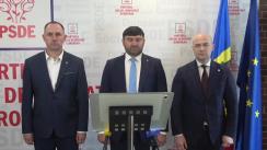 Conferință de presă susținută de conducerea Partidului Social Democrat European