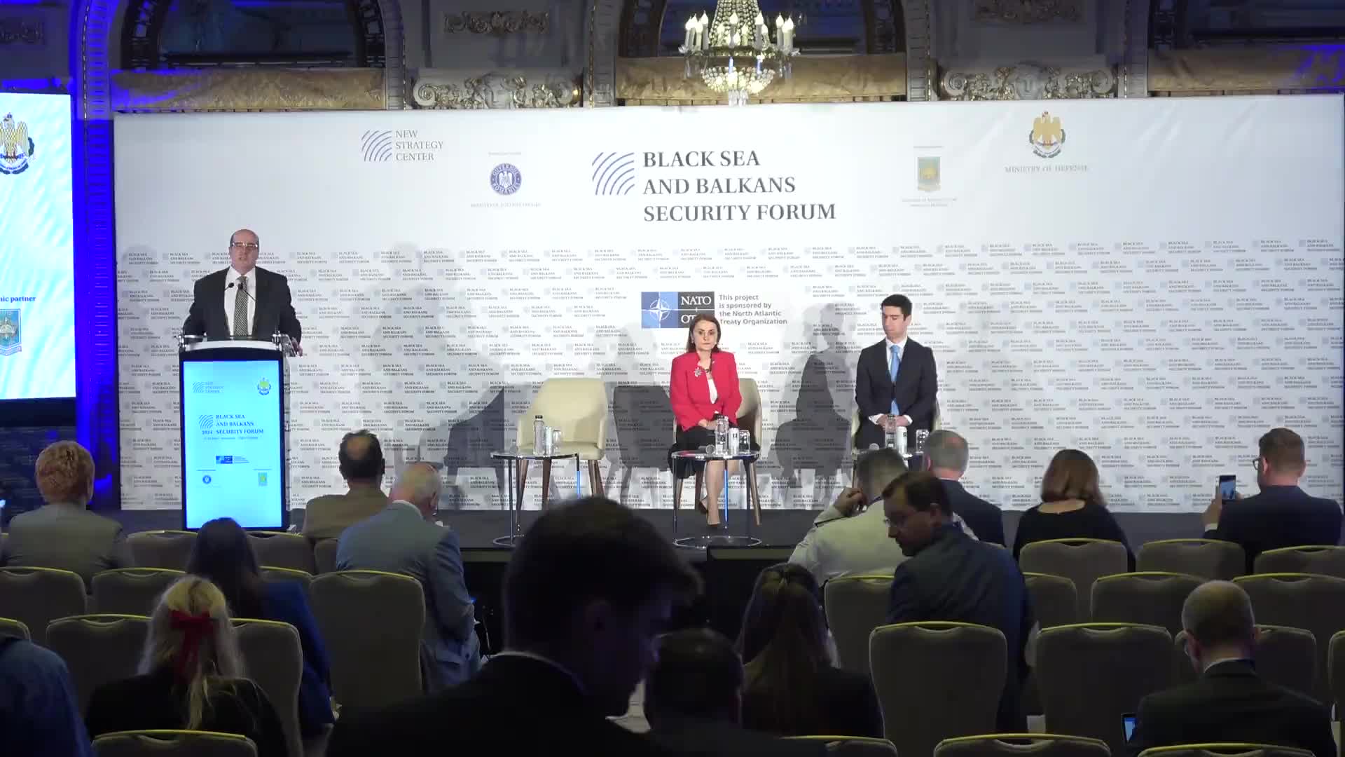 Black Sea and Balkans Security Forum. Panelul de discuții „Importanța strategică a Mării Negre. De ce avem nevoie de o Marea Neagră liberă și deschisă?”