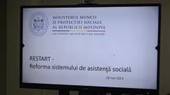 Club de presă cu Ministrul Muncii și Protecției Sociale, Alexei Buzu. Rezultatele RESTART - reforma sistemului de asistență socială