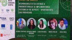 Expoziția internațională „Eco & Green Expo”. Panelul de discuții „Responsabilitatea extinsă a producătorului și implementarea sistemului de depozit - Oportunitate sau provocare”