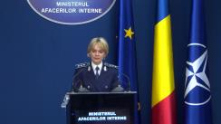 Declarații de presă organizate de Ministerul Afacerilor Interne, în contextul organizării alegerilor pentru autoritățile administrației publice locale și pentru membrii din România în Parlamentul European, ora 8 